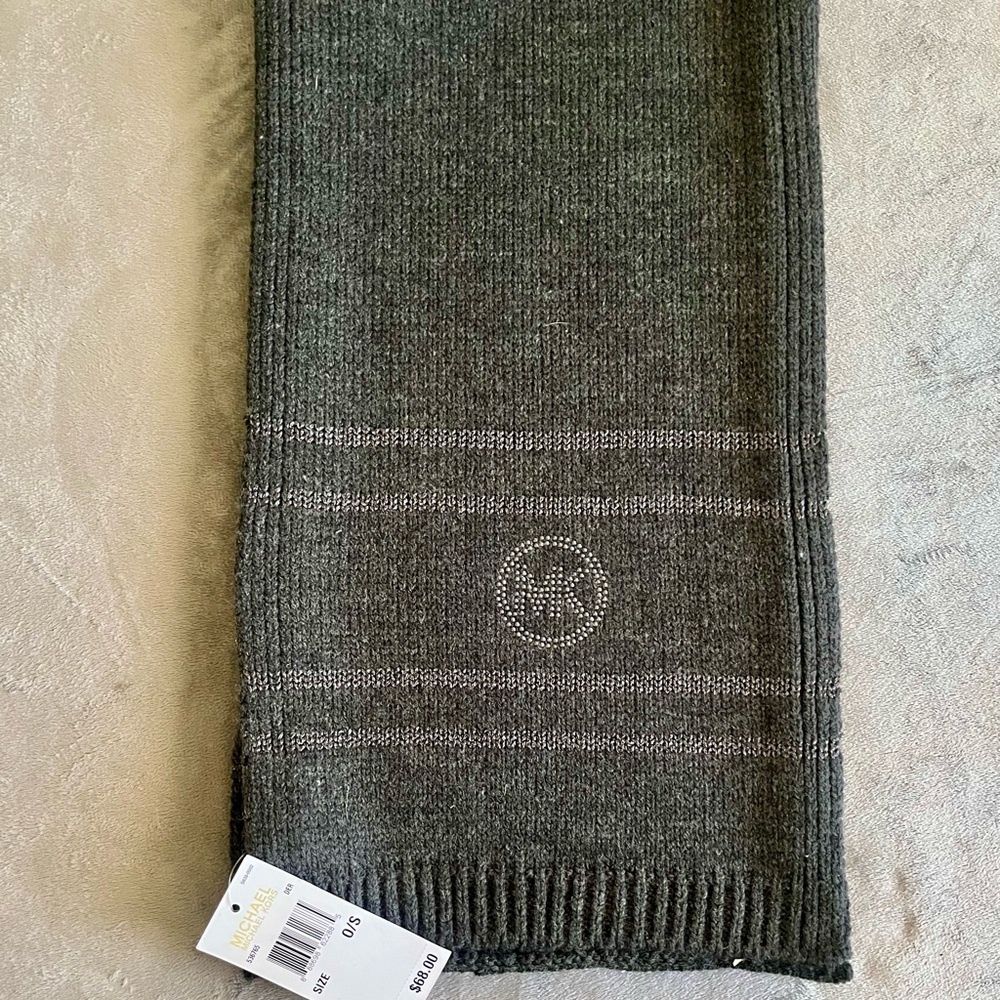 MICHAEL Michael Kors Charcoal Scarf for Men